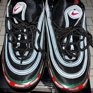 Nike air max 97 Undefeated black